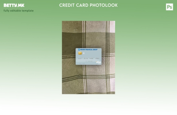 модерен стил Јужна Кореја Woori Financial Group виза дебитна картичка photolook 